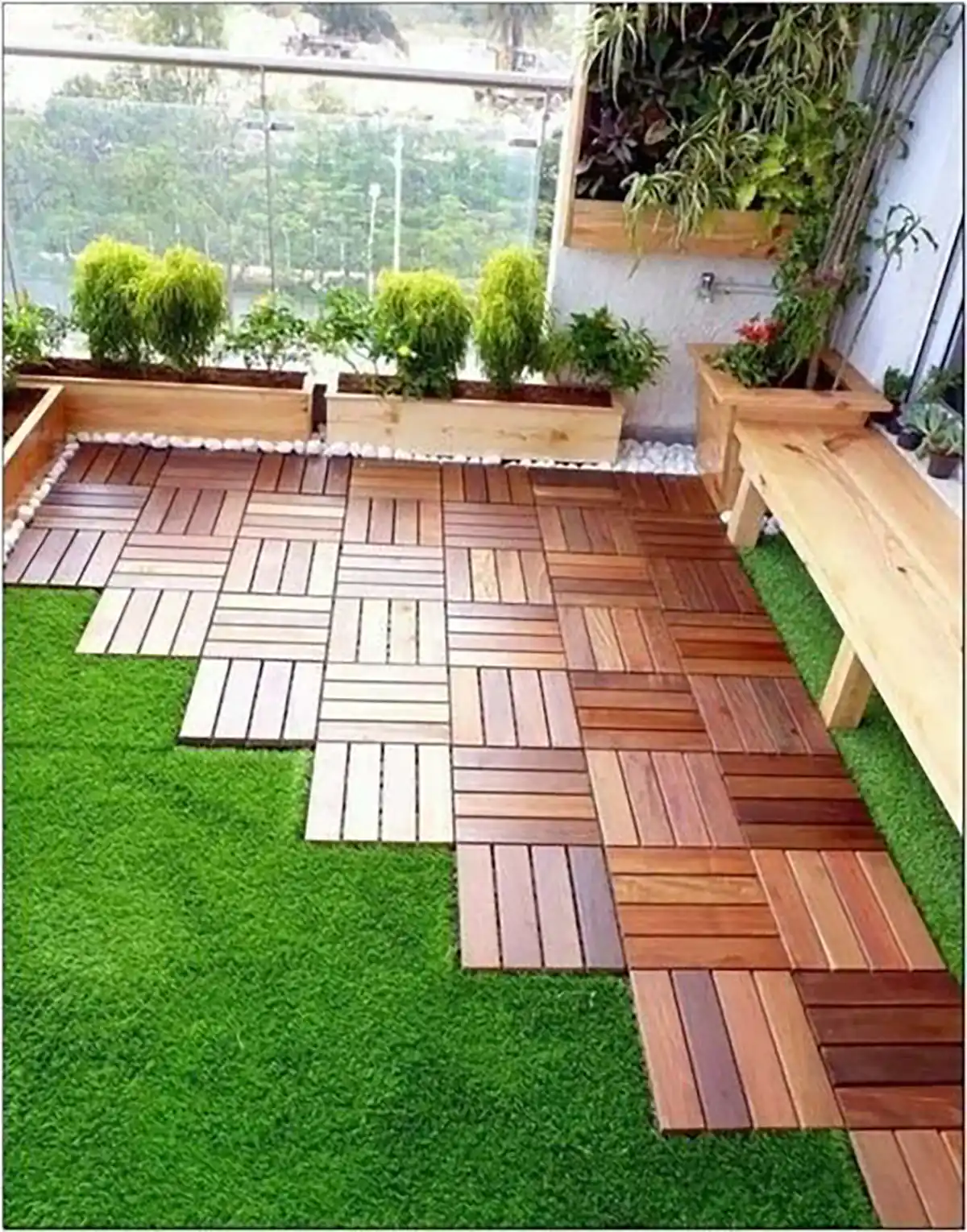 دیزاین تراس کوچک