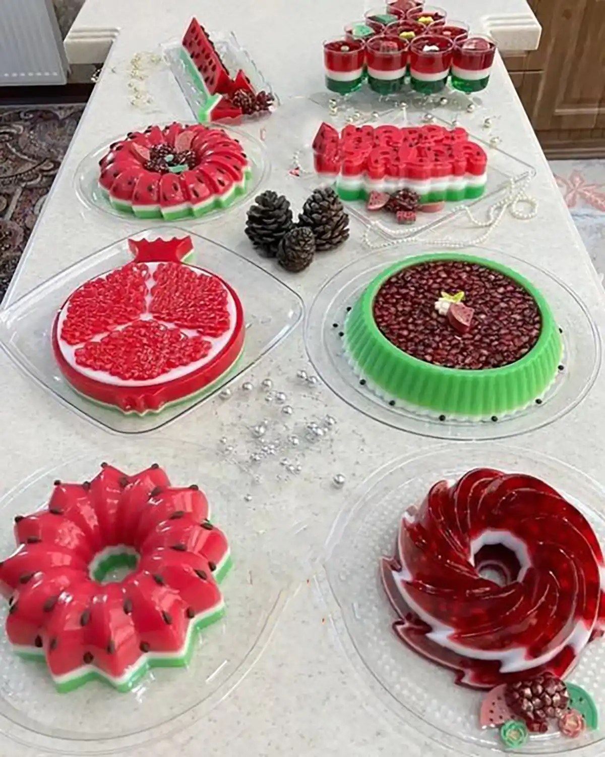 دسر ساده و سریع یخچالی 