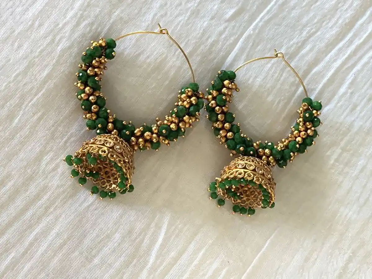 گوشواره هندی بزرگ 