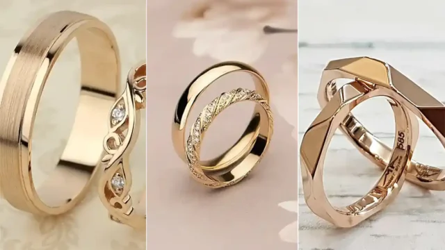 15 مدل حلقه ازدواج ست خاص و جدید بارای زوج ها