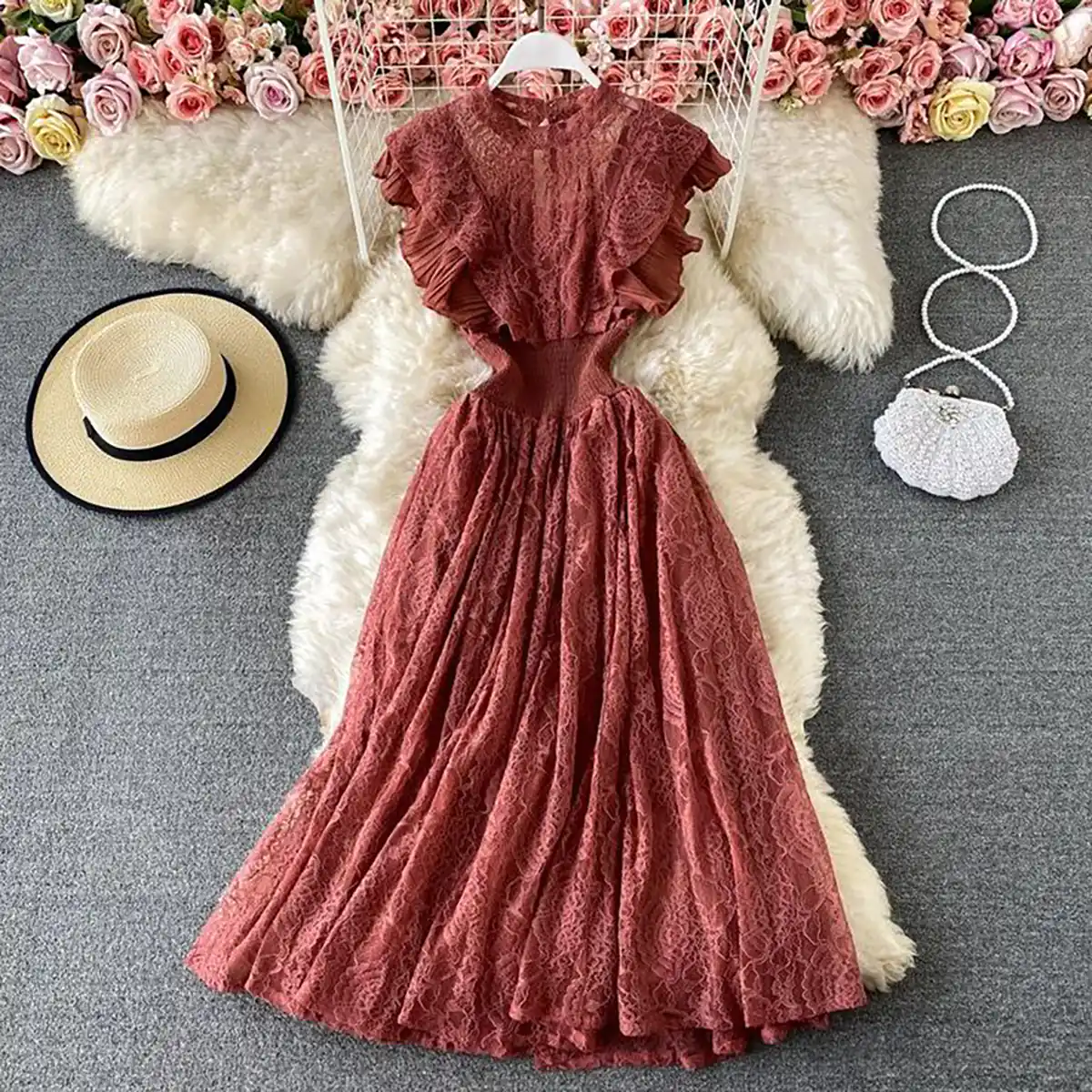 لباس مجلسی ساده و پوشیده