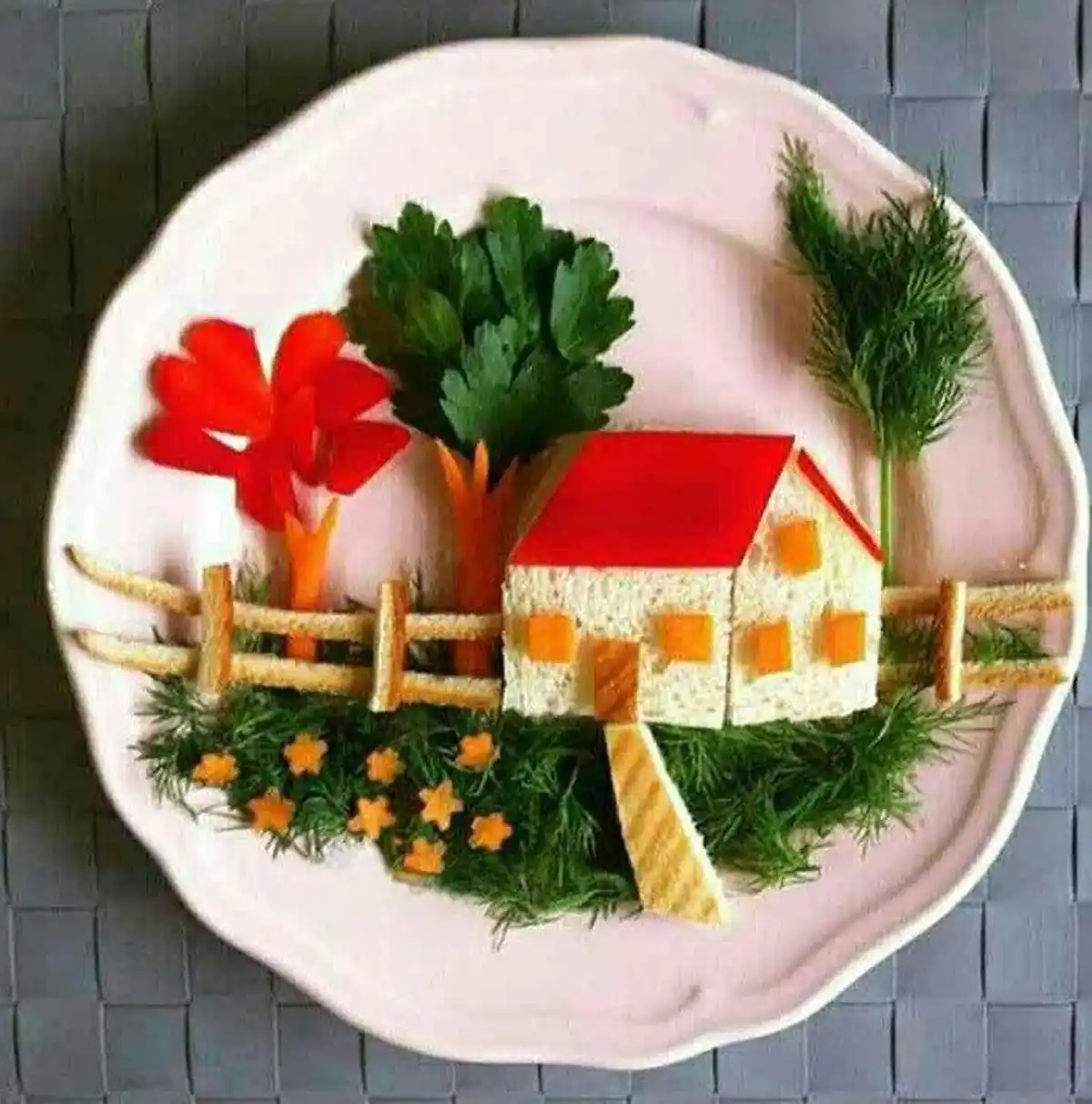 تزیین صبحانه سلامت برای مدرسه 