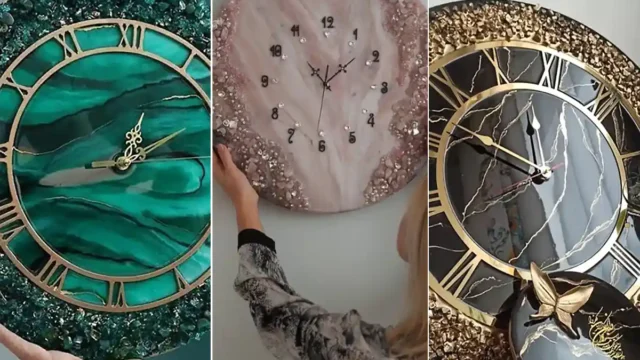 مدل ساعت رزینی جدید برای دکوراسیون‌های شیک و مدرن