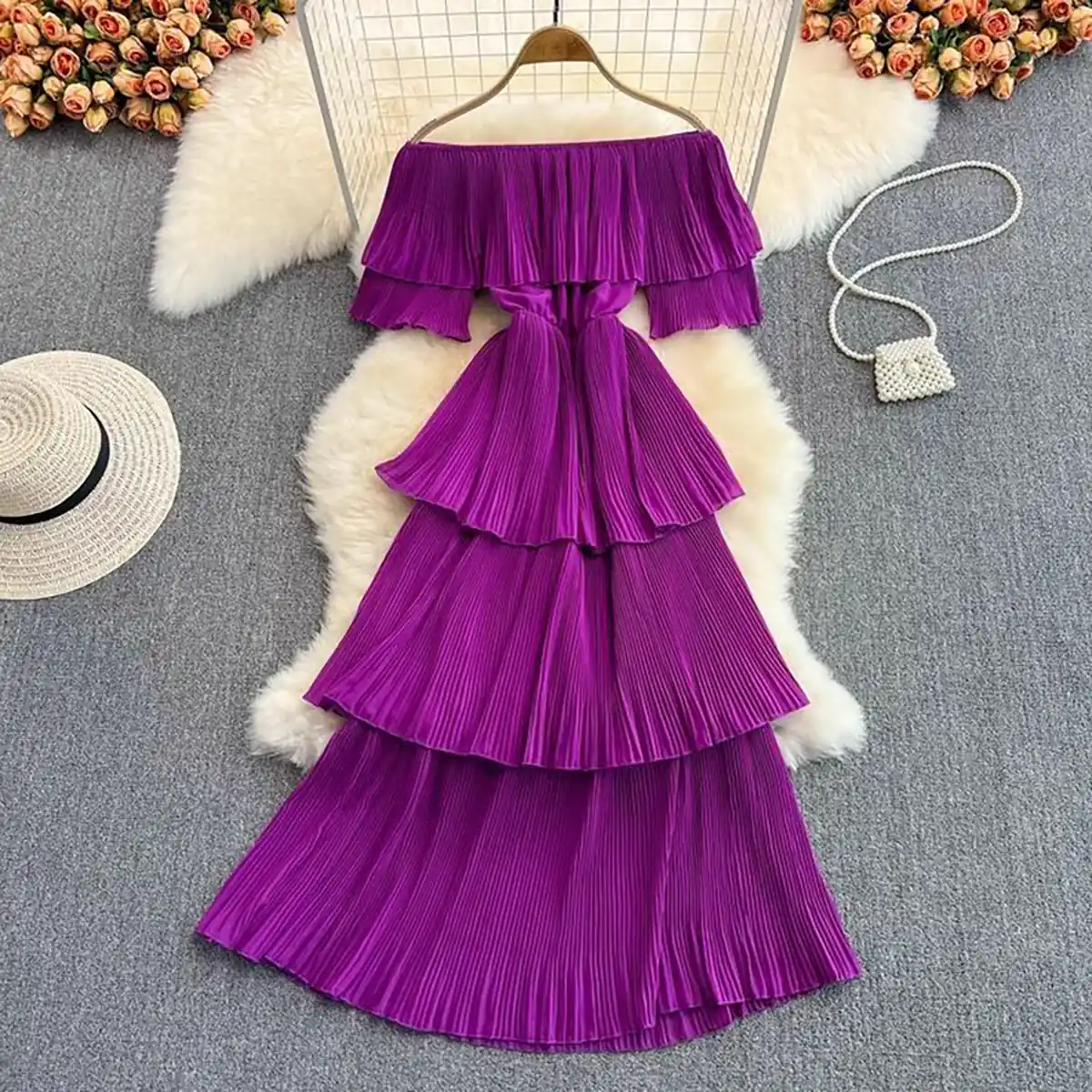 آموزش دوخت پیراهن زنانه ساده 
