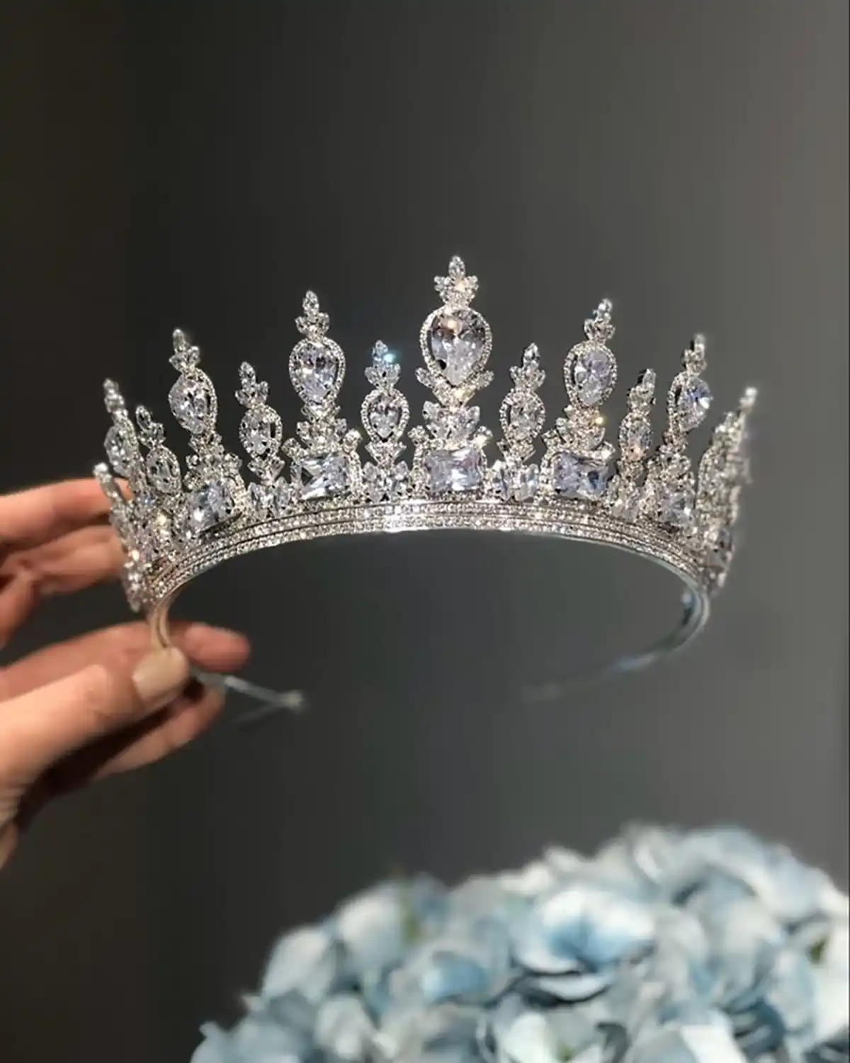 زیباترین تاج عروس جهان