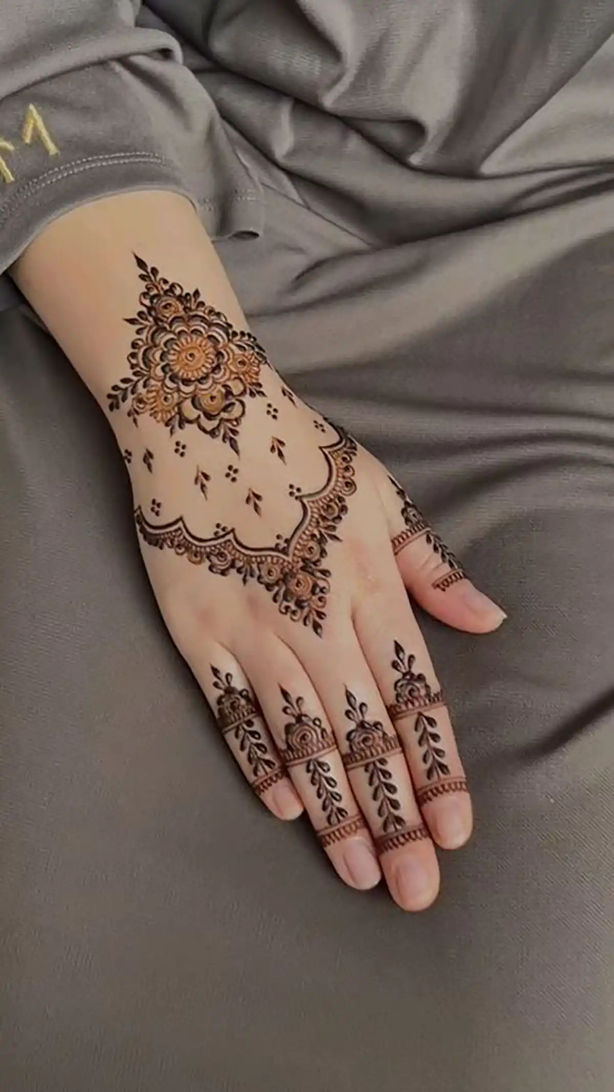 عکس نقش حنا جدید
