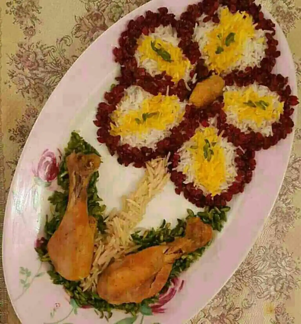 چلو مرغ مجلسی