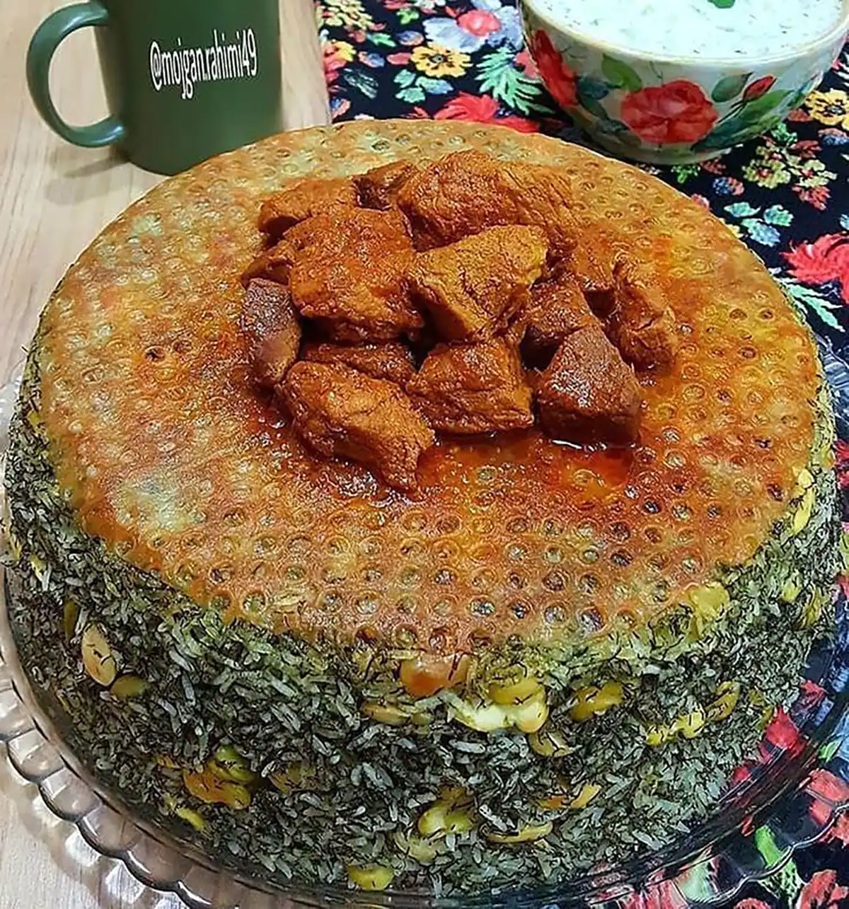 ته دیگ ماست و زعفران نی نی سایت