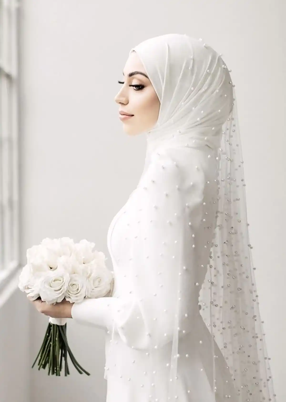 مدل موی عروس با حجاب