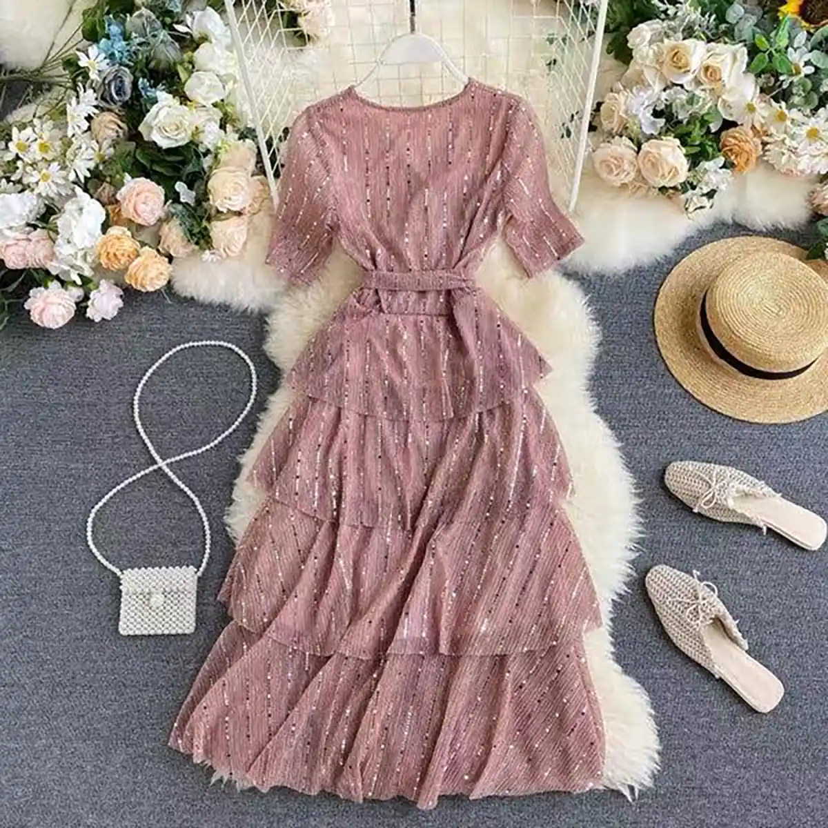 مدل لباس مجلسی کوتاه ساده و شیک
