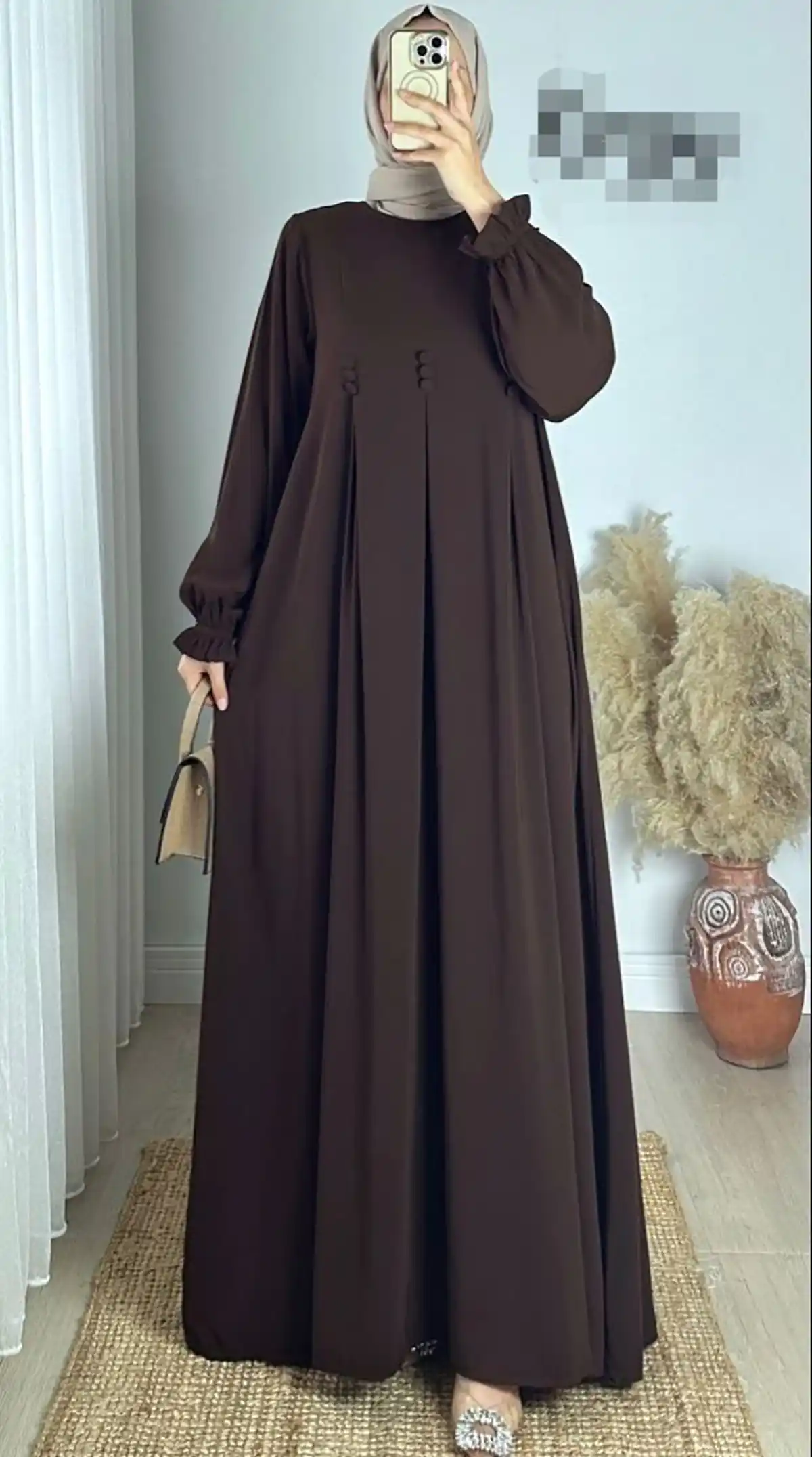 مانتو پیراهنی پاییزه