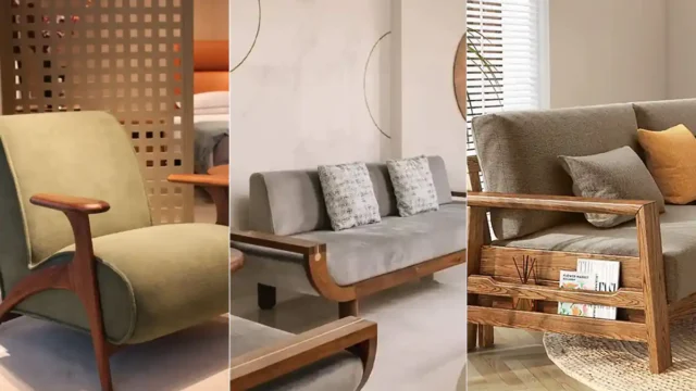 مبلمان چوبی مدرن انتخابی عالی برای دکوراسیون شیک