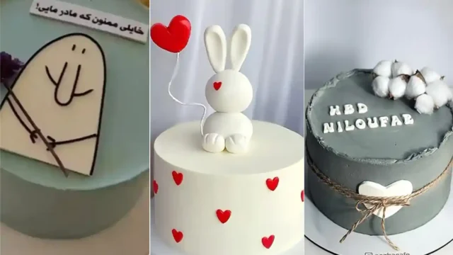 ایده طراحی کیک تولد خاص و شیک از ساده تا لاکچری