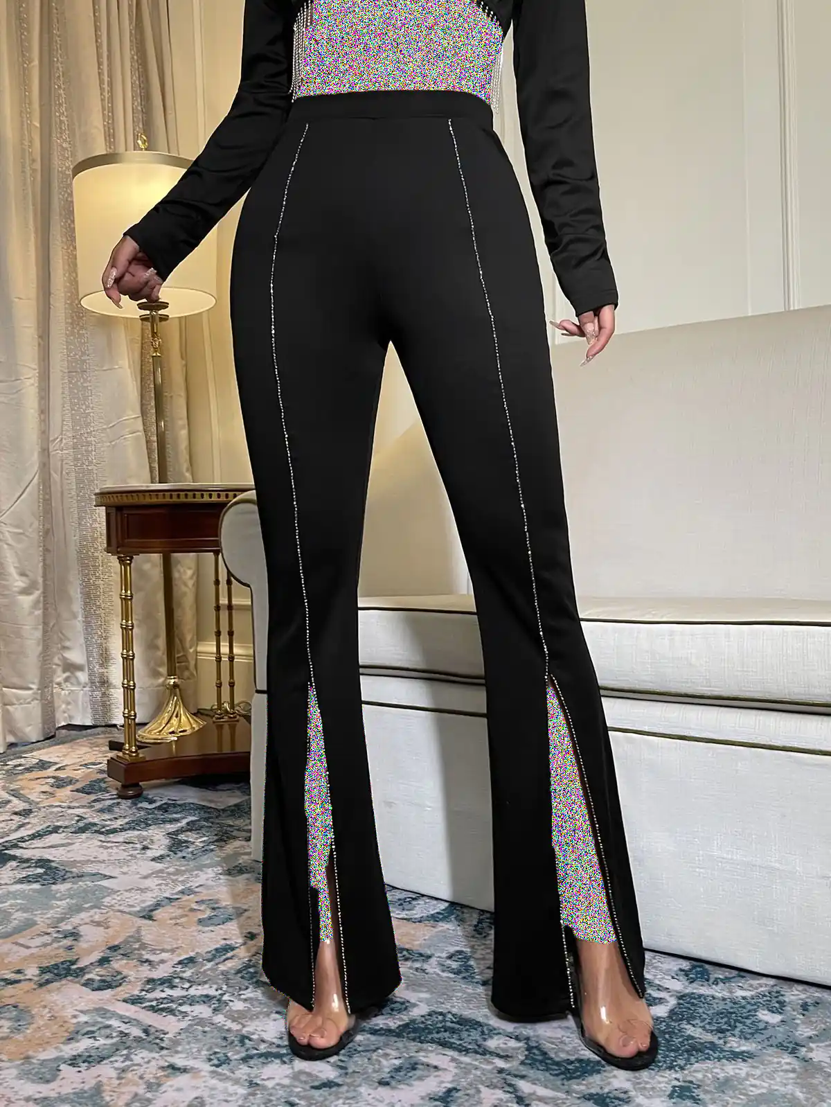 شلوار پارچه ای زنانه