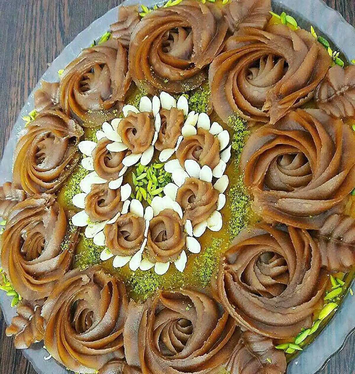 تزیین حلوا مجلسی