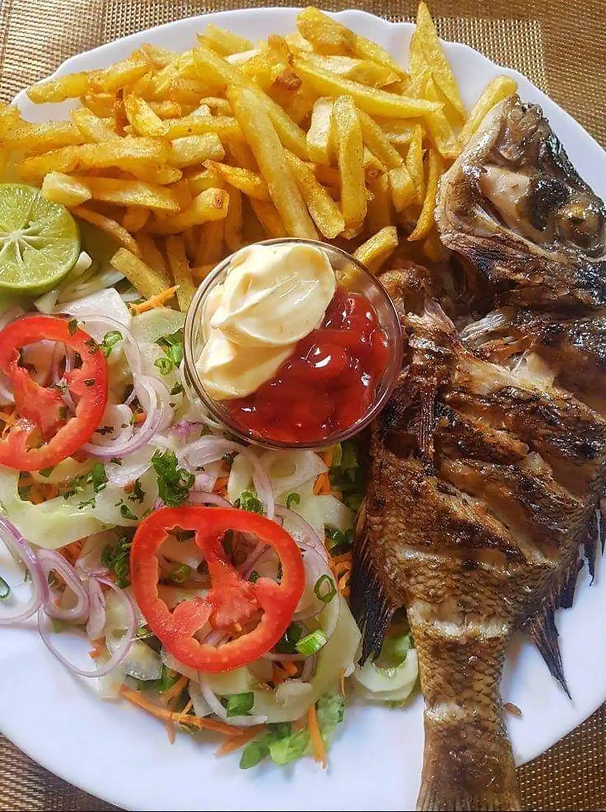 طرز تهیه ماهی سرخ شده