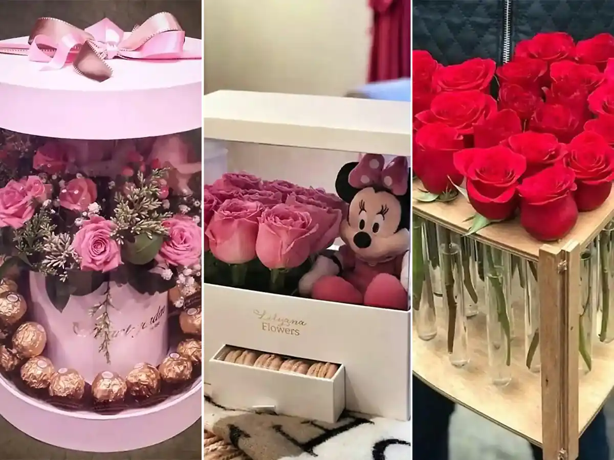 باکس گل ولنتاین برای پسر 