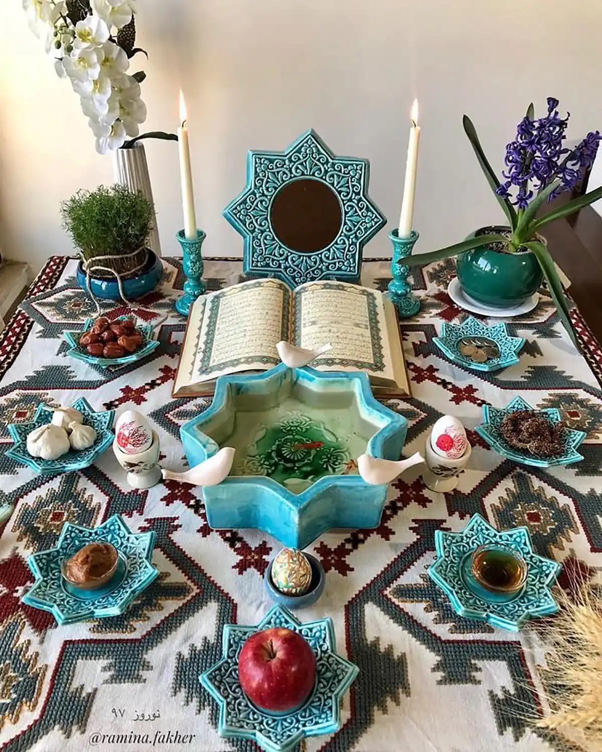 ظرف هفت سین لاکچری