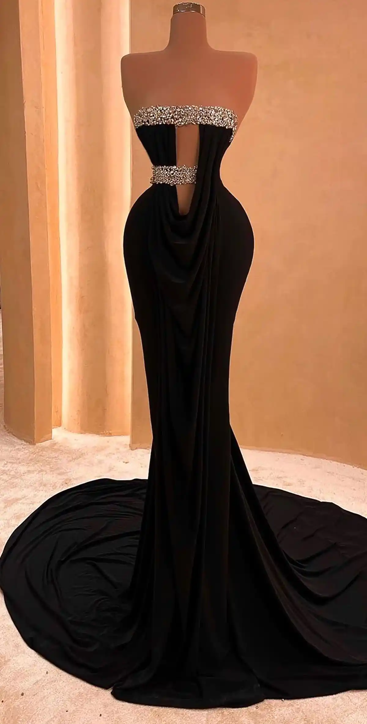 ماکسی مشکی مجلسی
