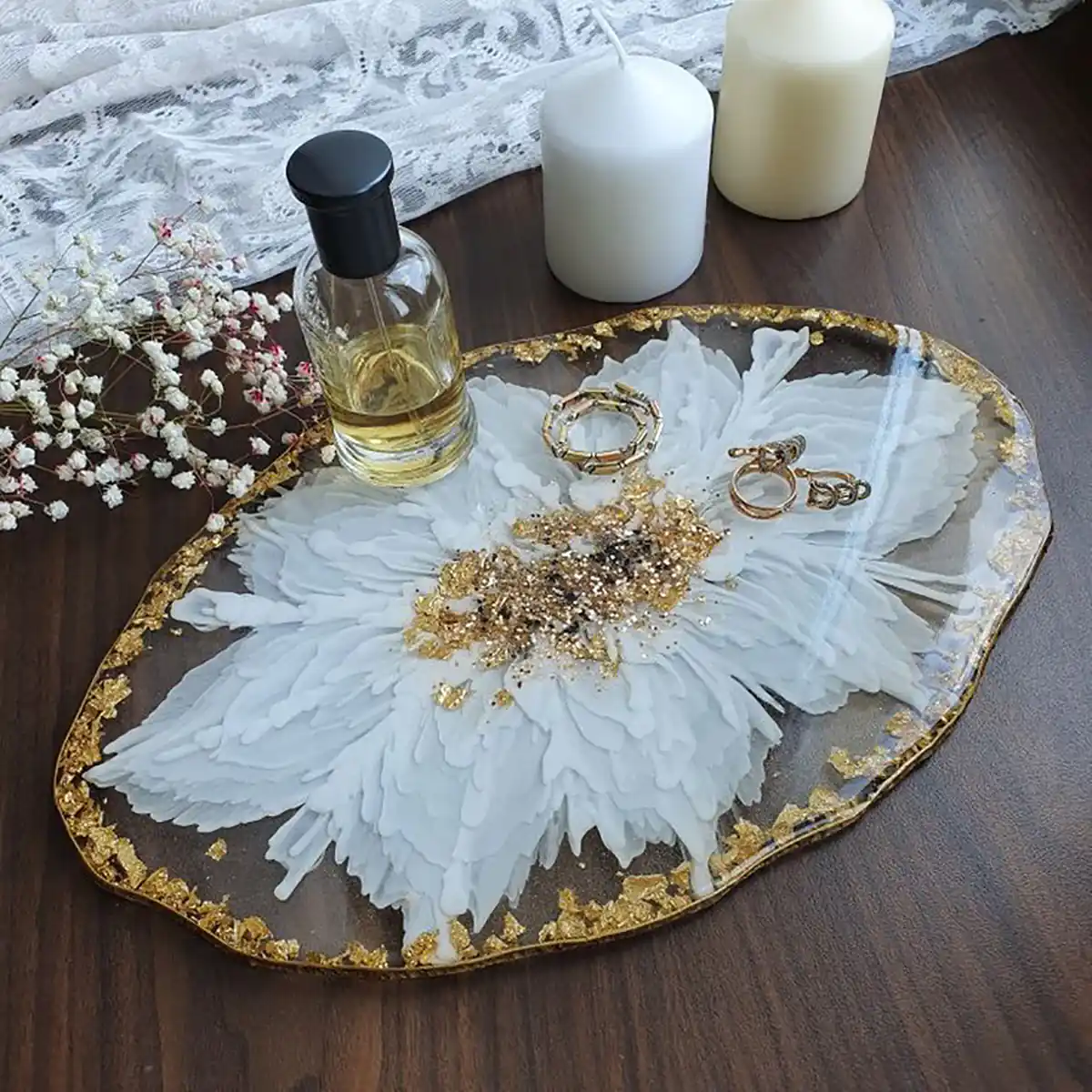 سینی رزینی طرح دریا 