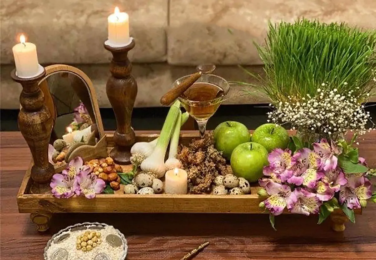 سفره هفت سین لاکچری سفره هفت سین ساده و شیک عکس سفره هفت سین سفره هفت سین امسال چه رنگی است عکس سفره هفت سین فانتزی سفره هفت سین ۱۴۰۳ سفره هفت سین مدرن