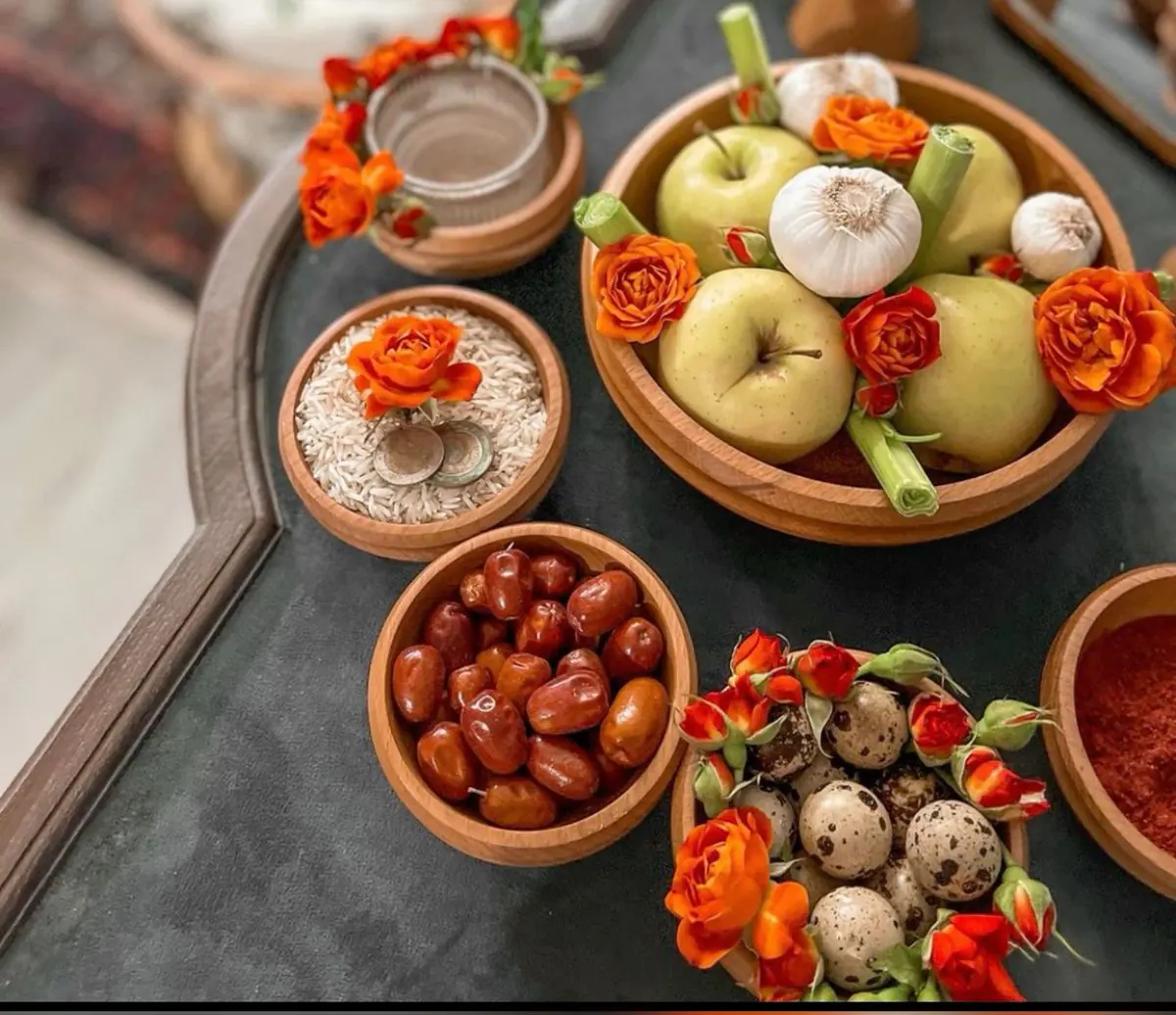 دیزاین هفت سین مدرن سفره هفت سین ساده و شیک عکس سفره هفت سین عکس سفره هفت سین فانتزی سفره هفت سین سنتی ظرف هفت سین لاکچری سفره هفت سین 1404
