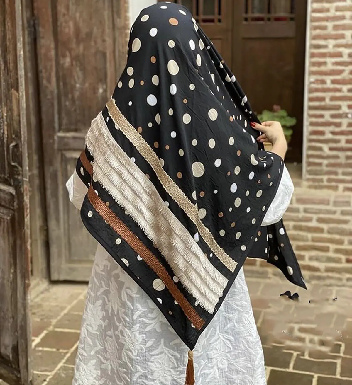 شال و روسری مناسب نوروز شال جدید ۱۴۰۳ مجلسی شال و روسری جدید مدل شال مجلسی شیک