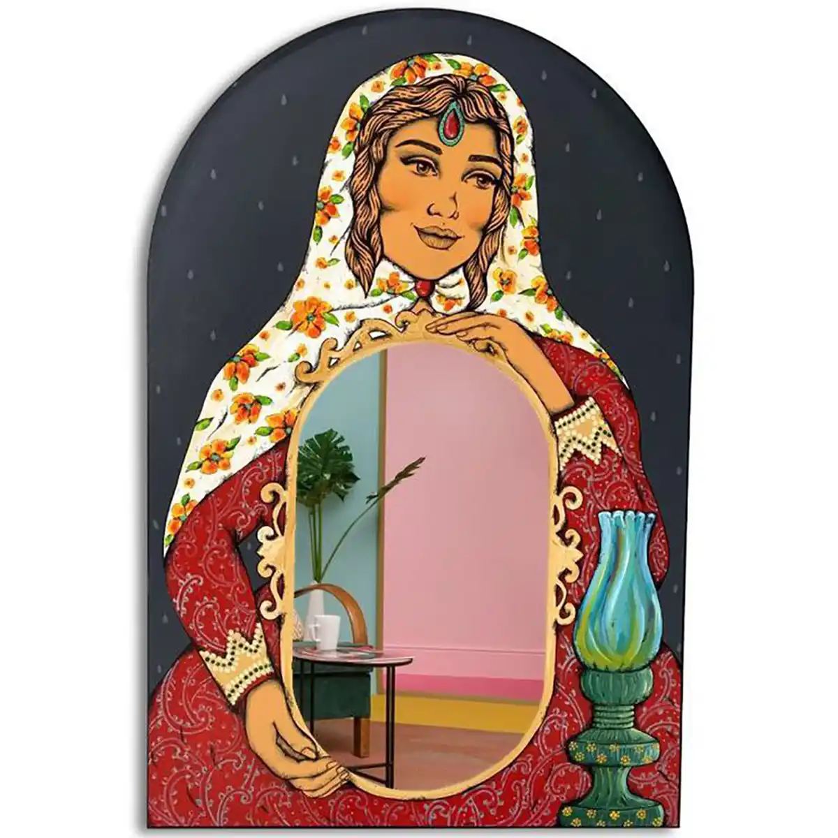 آینه دکوراتیو و فانتزی