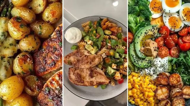 انواع بشقاب رژیمی برای کنترل وزن و تغذیه سالم بدون نیاز به رژیم سخت