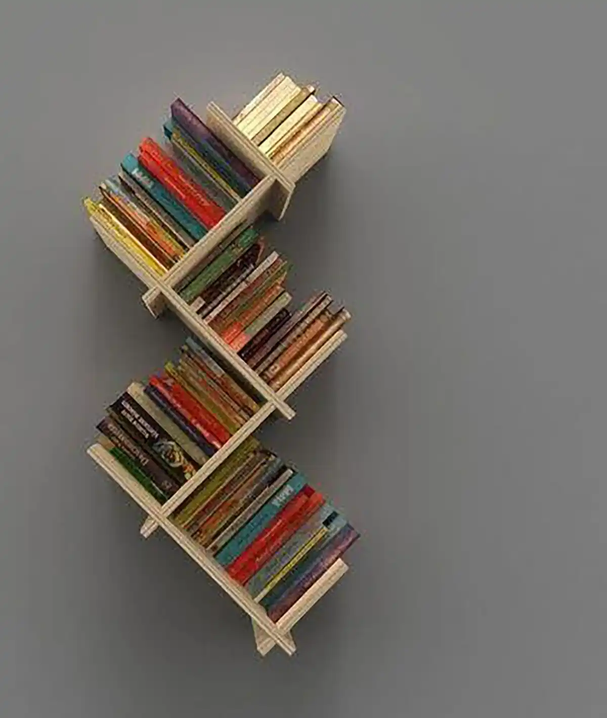 مدل کتابخونه دیواری