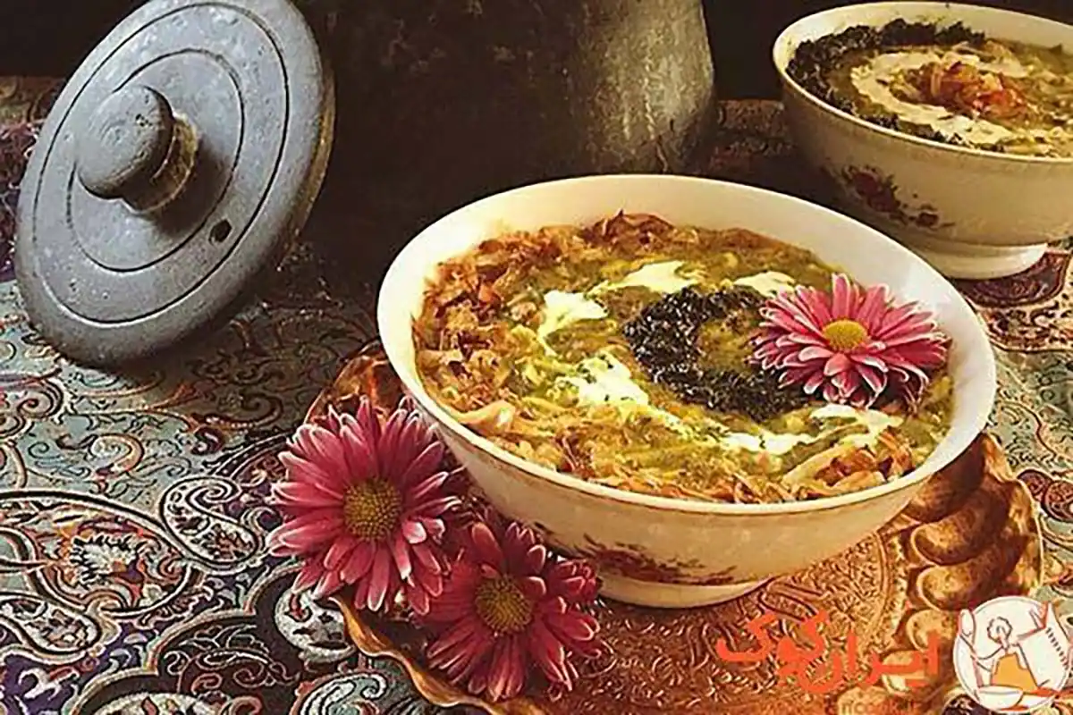 تزیین آش مجلسی 2022
تزیین آش رشته ساده
طرز تهیه کشک برای تزیین آش رشته
تزیین آش رشته نذری
طرز تهیه آش رشته برای 20 نفر
طرز تهیه آش رشته برای 4 نفر