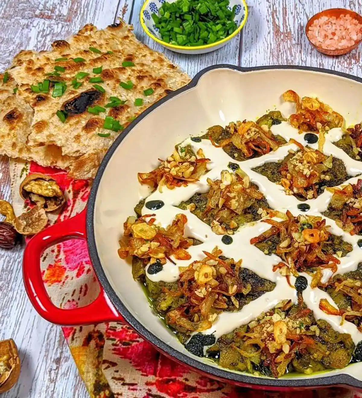 تزیین آش مجلسی