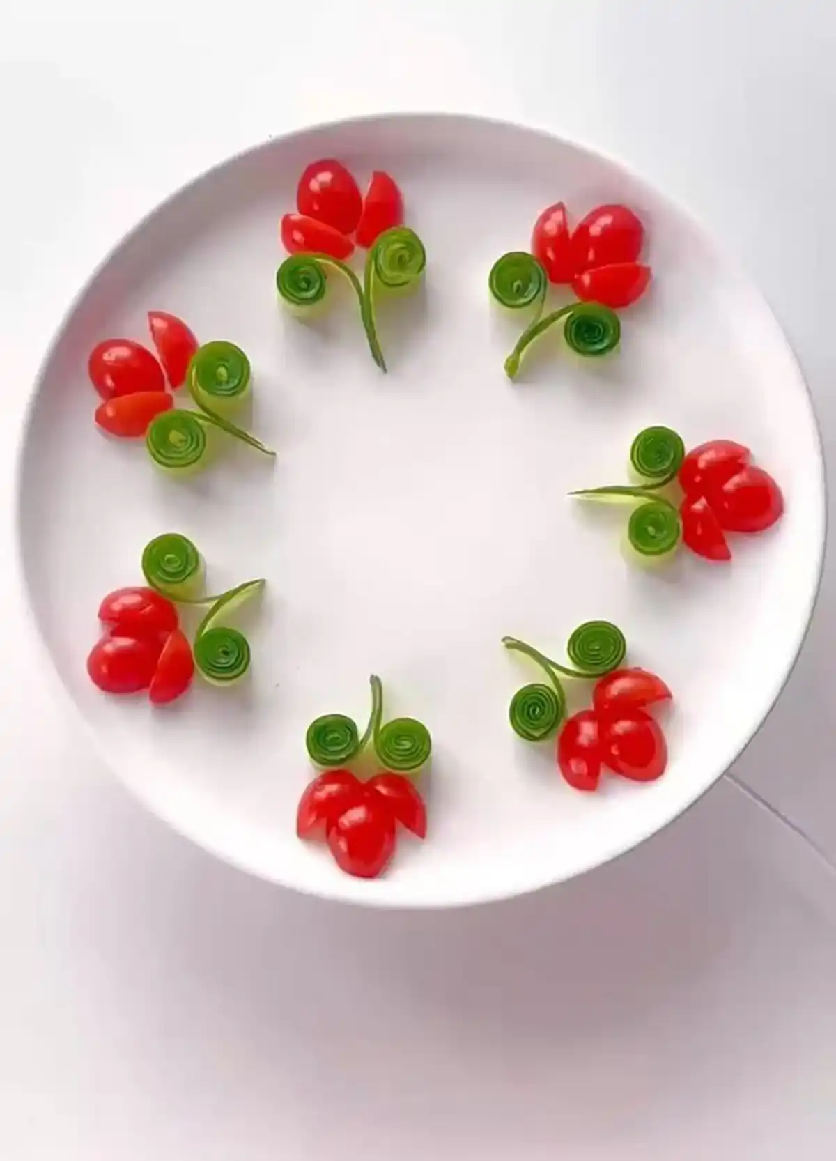 مدل تزیین گوجه