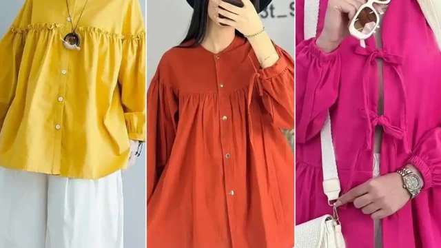 راهنمای انتخاب مدل مانتو عروسکی برای فصل تابستون با پارچه‌های خنک
