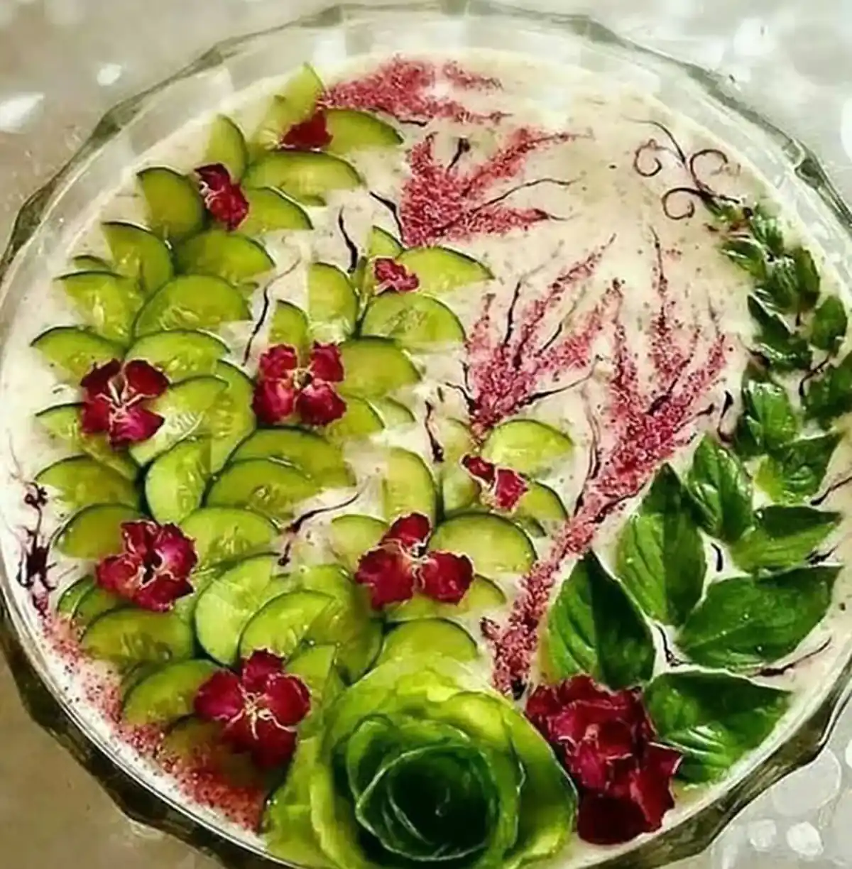 متزیین ماست و خیار
تزیین ماست برای مهمانی
ماست و خیار مجلسی نی نی سایت
ماست و خیار قالبی
تزیین سالاد کاهو
تزیین سالاد شیرازی