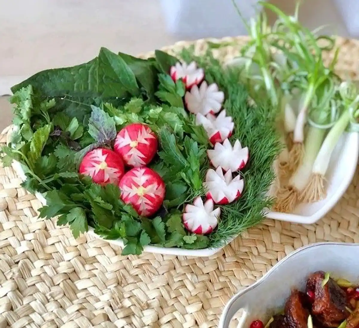 تزیین سبزی خوردن برای سفره عقد
تزیین سبزی خوردن تک نفره
تزیین سبزی خوردن در سبد
تزیین سبزی خوردن برای سفره افطار
تزیین سبزی خوردن برای سفره نذری
تزیین سبزی خوردن با تربچه
تزیین سبزی خوردن برای مهمانی
تزیین سبزی خوردن به شکل دسته گل
