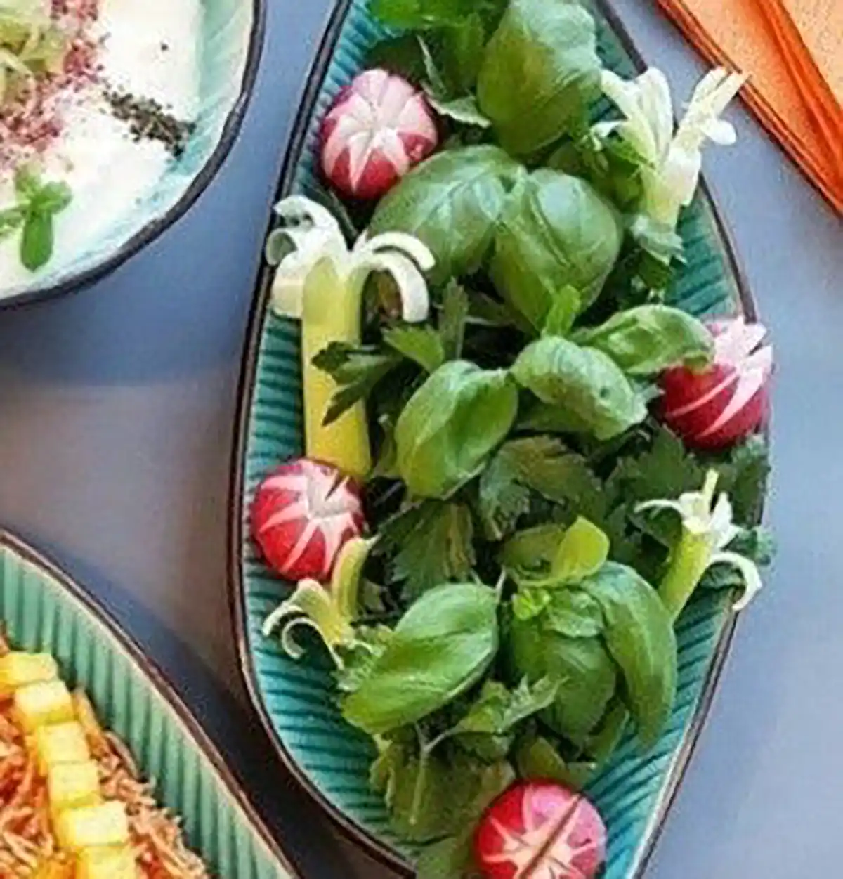 تزیین سبزی خوردن برای سفره عقد
تزیین سبزی خوردن تک نفره
تزیین سبزی خوردن در سبد
تزیین سبزی خوردن برای سفره افطار
تزیین سبزی خوردن برای سفره نذری
تزیین سبزی خوردن با تربچه
تزیین سبزی خوردن برای مهمانی
تزیین سبزی خوردن به شکل دسته گل
