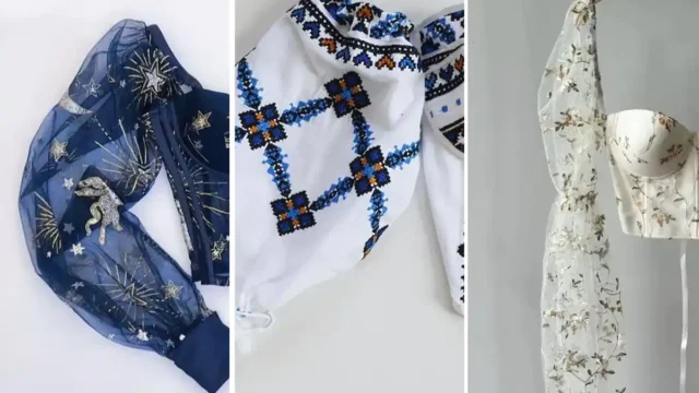 نیم تنه آستین پفی | ۱۵ مدل جذاب و دخترونه که با یه شلوار جین یه استایل ترند می‌سازن!!