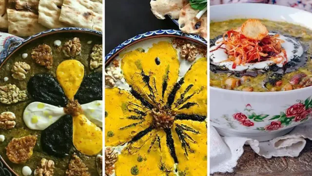 دیزاین آش رشته | ۱۵ مدل خلاقانه با پیازداغ و کشک برای خاص‌پسندای خوش‌ذوق و باسلیقه!!