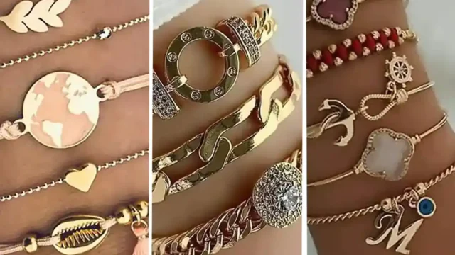 پک دستبند دخترانه  | ست بدلیجات ترند برای استایل‌های مینیمال و خاص
