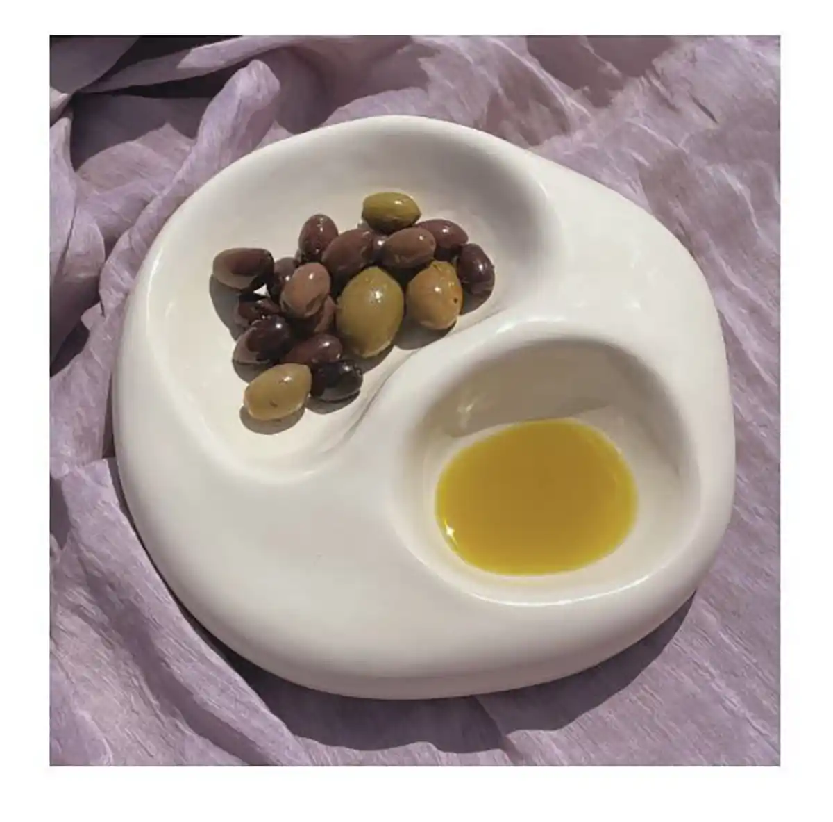 زیتون خوری سرامیکی