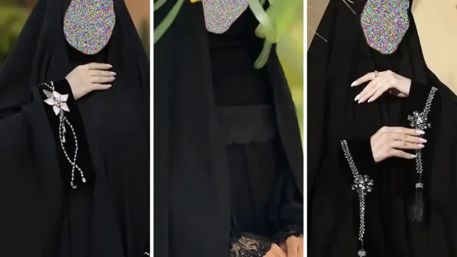 استایل با چادر مشکی | ۱۵ مدل لاکچری و وقارآمیز که جذابیت‌تو چند برابر می‌کنن بدون زحمت!!