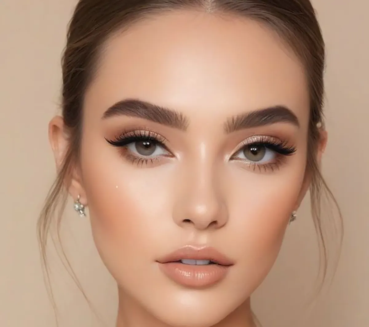 آرایش ساده دخترانه
