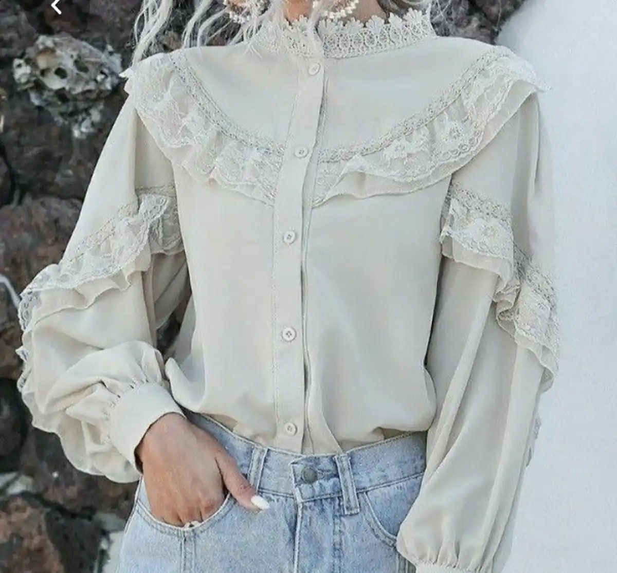 مدل بلوز چین دار دخترانه