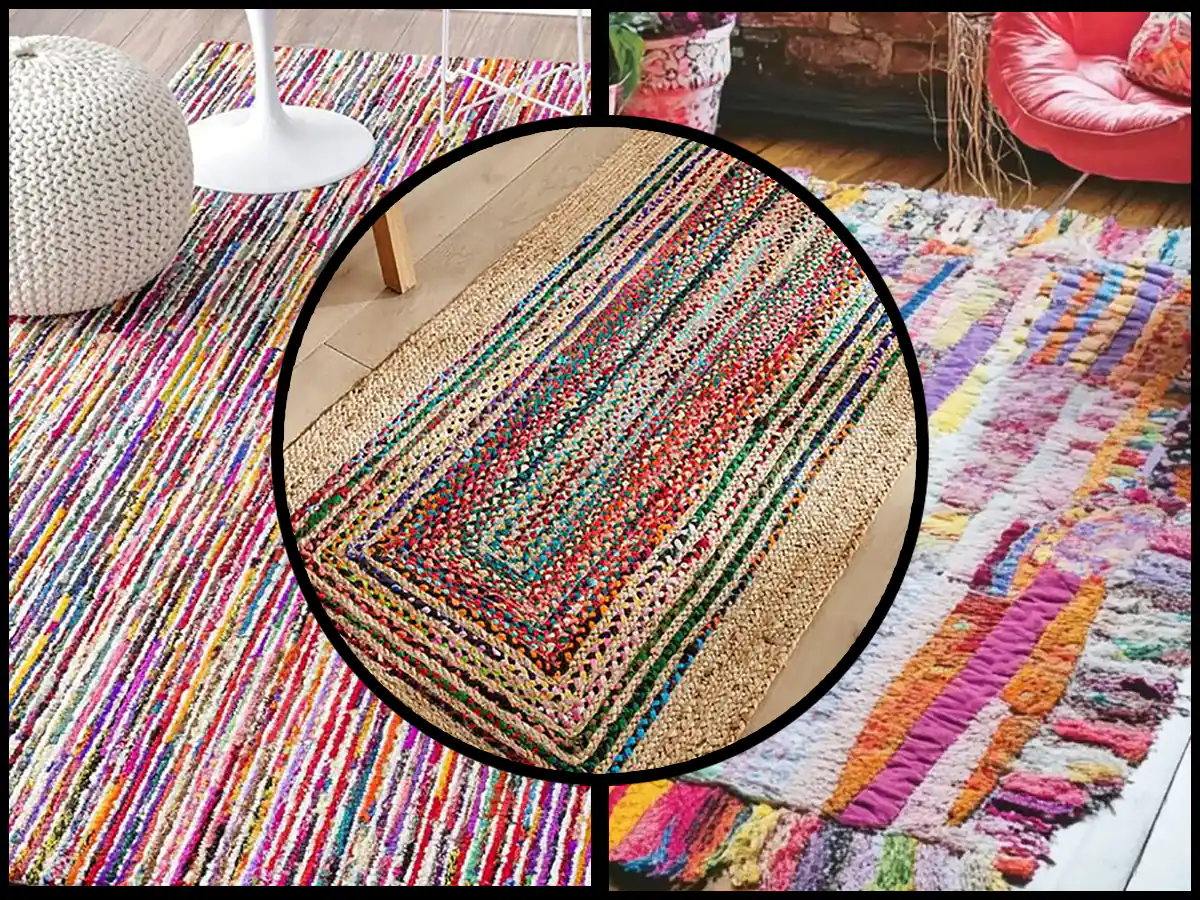 طرح گلیم ساده و زیبا
