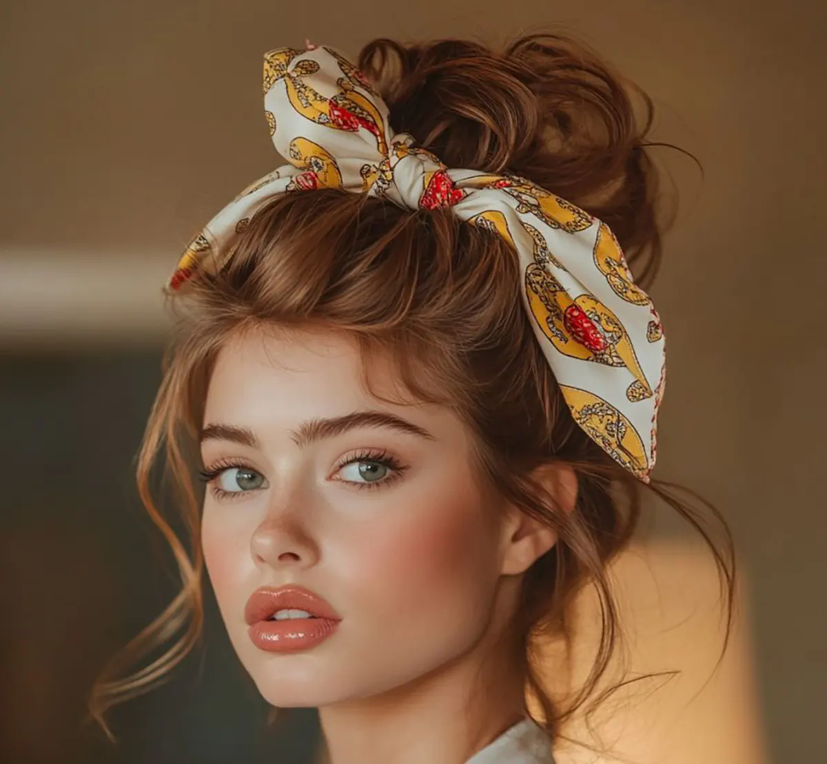 مدل مو باز ساده