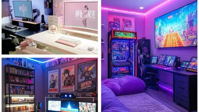 دیزاین اتاق گیمینگ | ترند فانتزی و نورپردازی LED برای فضاهای مدرن 🎮✨