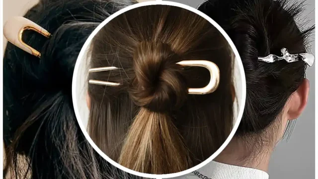 سوزن مویی فرانسوی |  سوزن مویی فرانسوی و رازهای شینیون شیک برای مهمونی‌های خاص!!