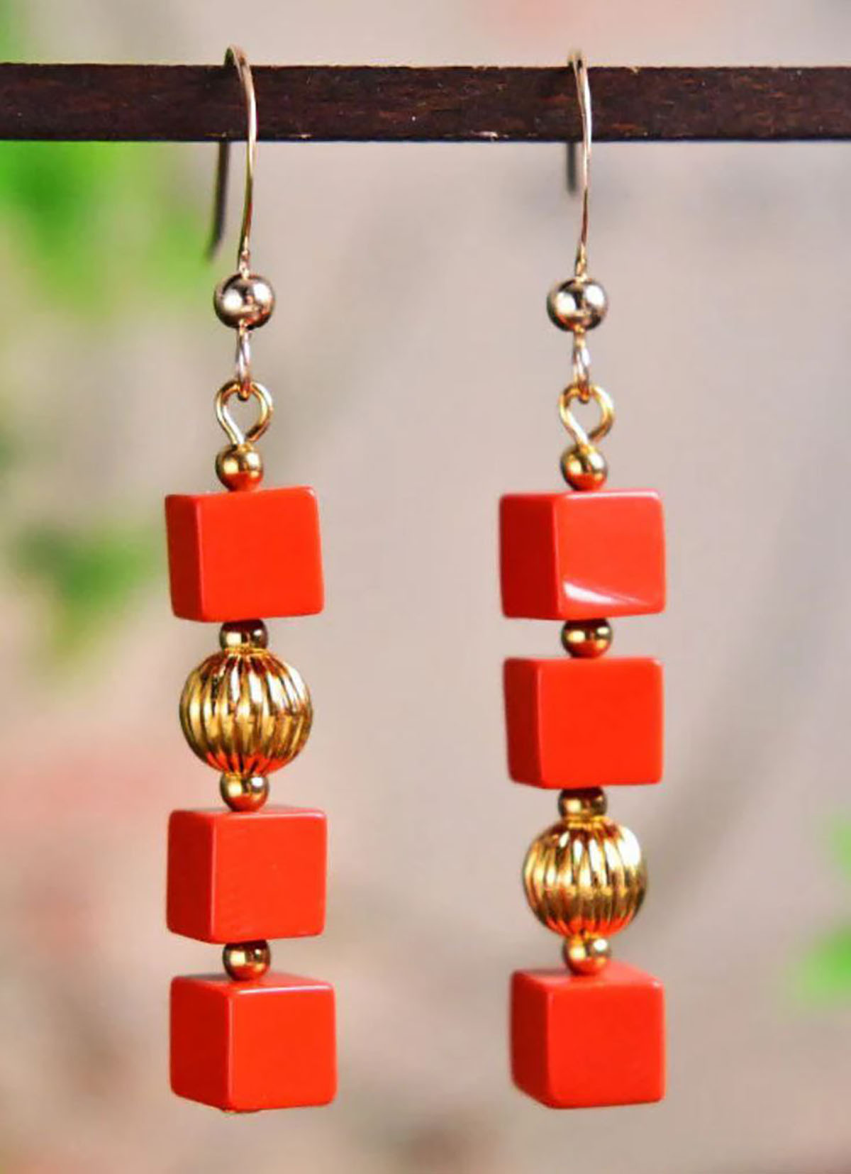 گوشواره حلقه ای طلا