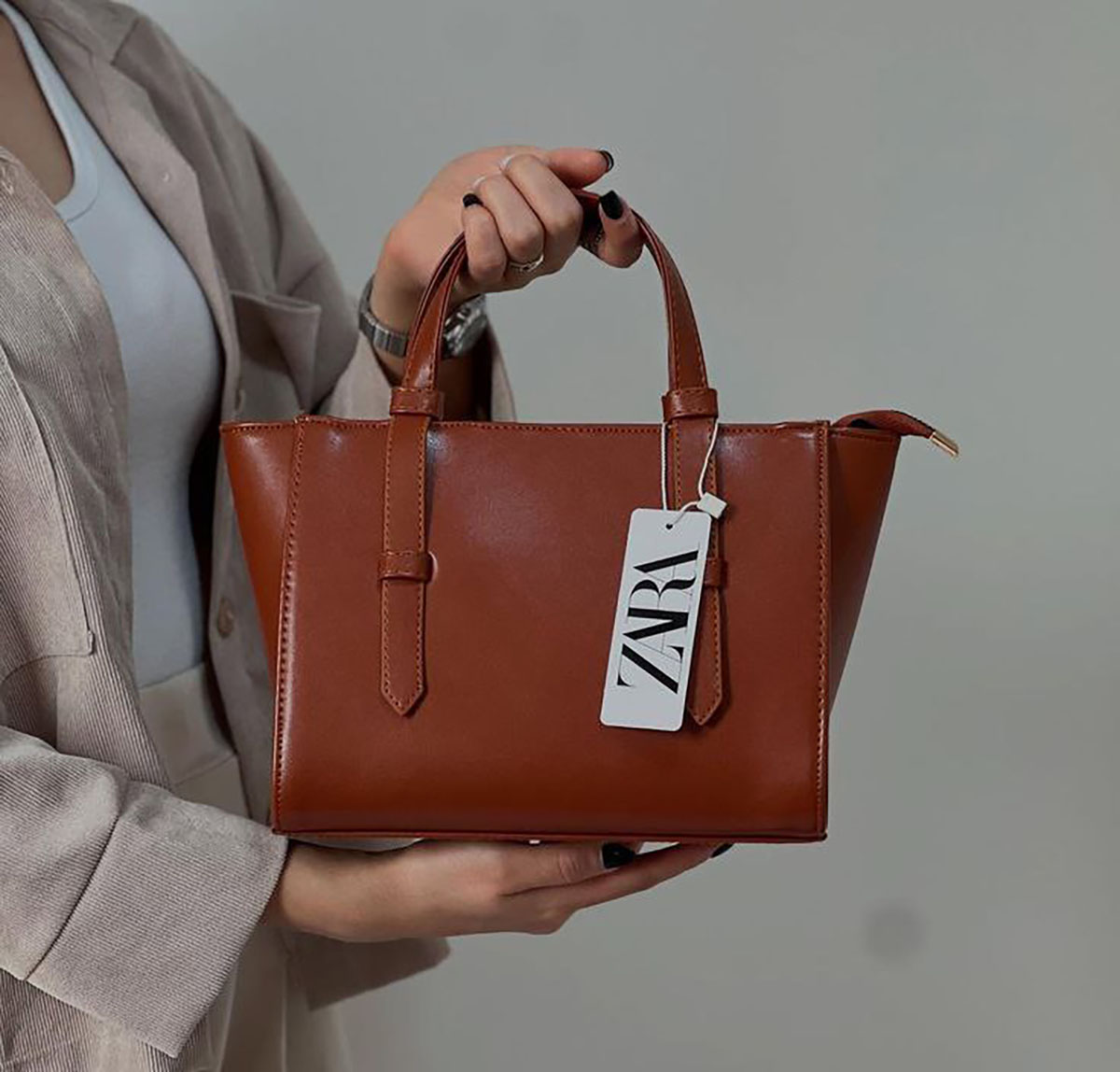کیف دوشی چرم زنانه